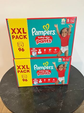 Pampers Baby-Dry Pants Taille 5 – 192 couches culotte