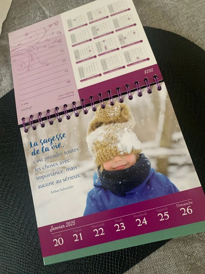 Calendrier 2025 « esprit serein » - photo numéro 3