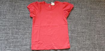 Tee shirt rouge 9 mois