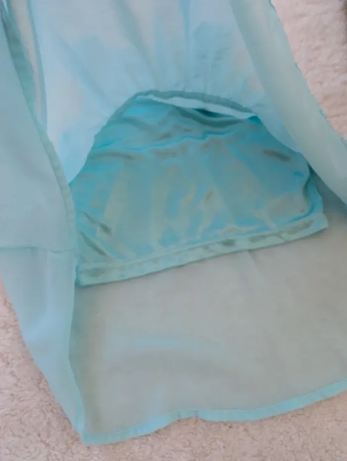 Robe de cérémonie fille bleu 18-24 mois - photo numéro 4