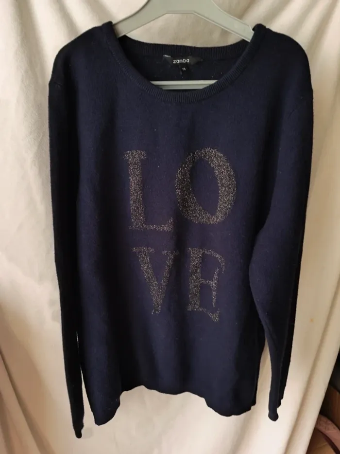 Pull bleu marine - T5