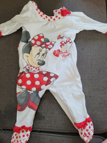 Lot Pyjamas rose 12 mois