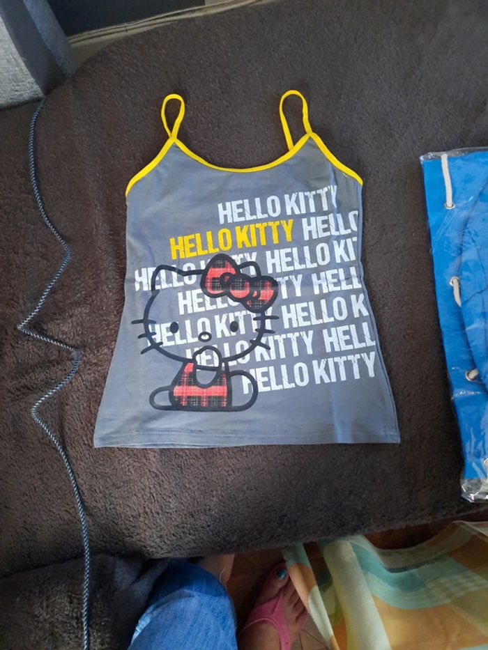 Débardeur fille neuf hello kitty