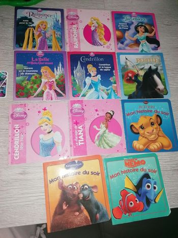 Mini livre Disney