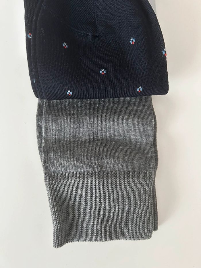 Lot de 2 chaussettes Bleuforet NEUF 43-46 - photo numéro 2