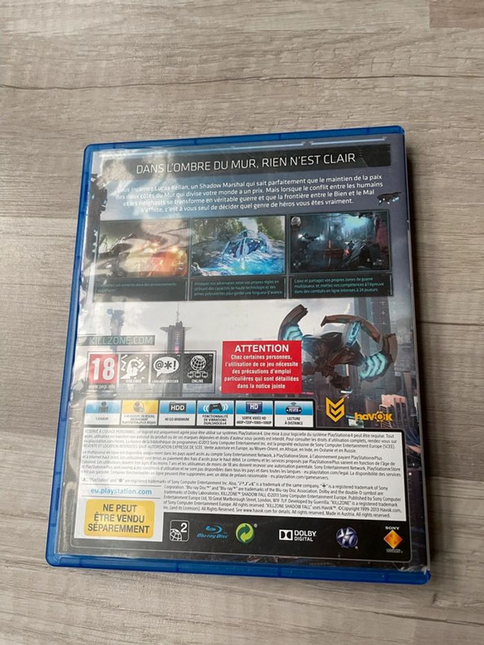 Jeu de PS4 Killzone Shadow Fall - photo numéro 2