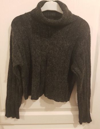 Pull col roulé