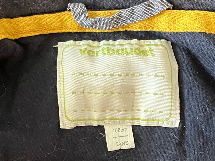 Blouson verbaudet 5 ans - photo numéro 2