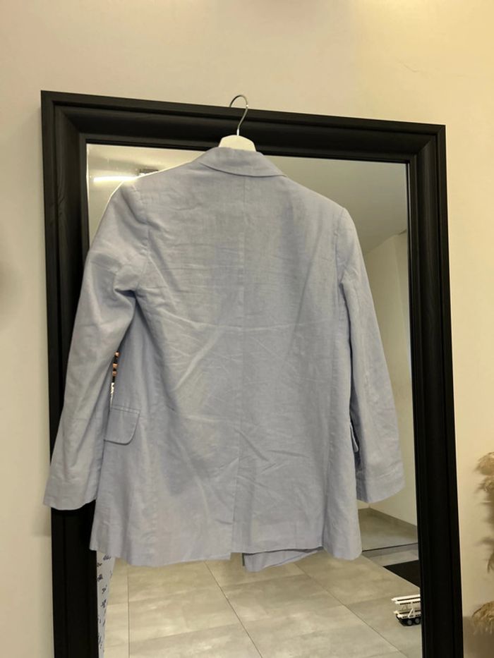 Ensemble tailleur Asos Petite 34/30 bleu ciel - photo numéro 4