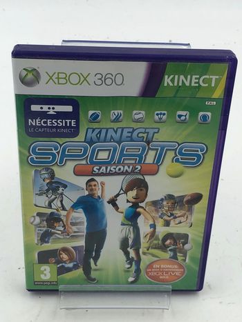 Jeu vidéo Kinect Sport saison 2 sur console Xbox 360