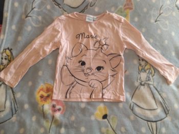 T-shirt disney marie des Aristochats 36 mois