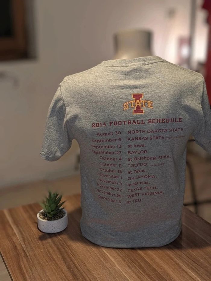 Tee-shirt Iowa State Football Taille S - photo numéro 2