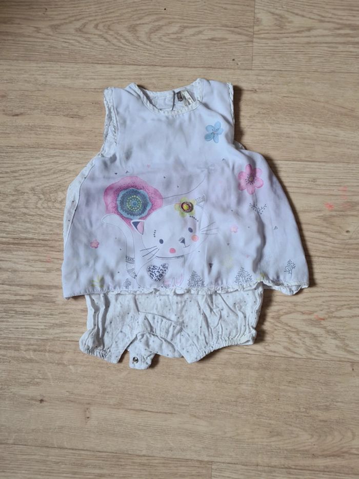 Combinaison short 12 mois