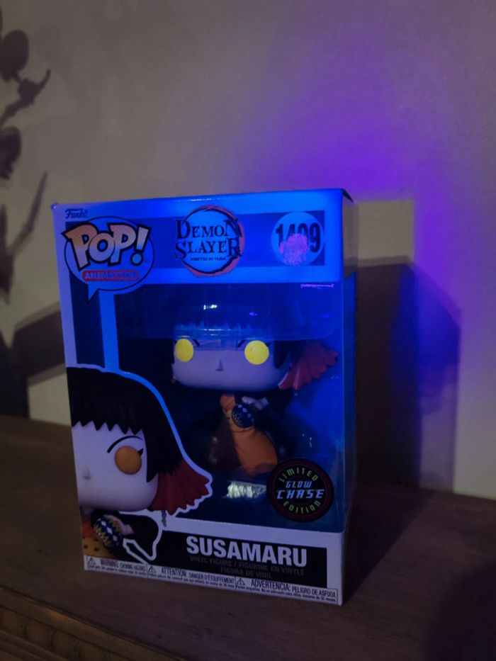 Figurine funko pop susamaru glow chase 1409