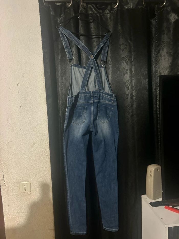 Salopette en jean femme Simply chic - photo numéro 3