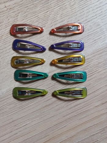 Lot petites barrettes