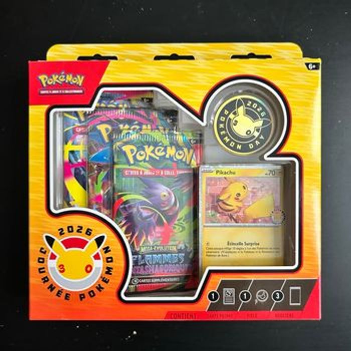 ⚡ Lot de 2 Coffrets Pokémon Day 2026 – Journée Pokémon (FR) ⚡ - photo numéro 3