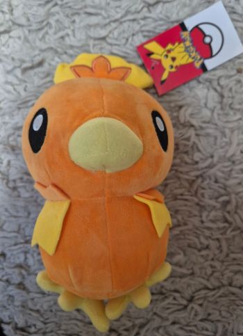 Pokémon Peluche torchic Poussifeu 20cm
