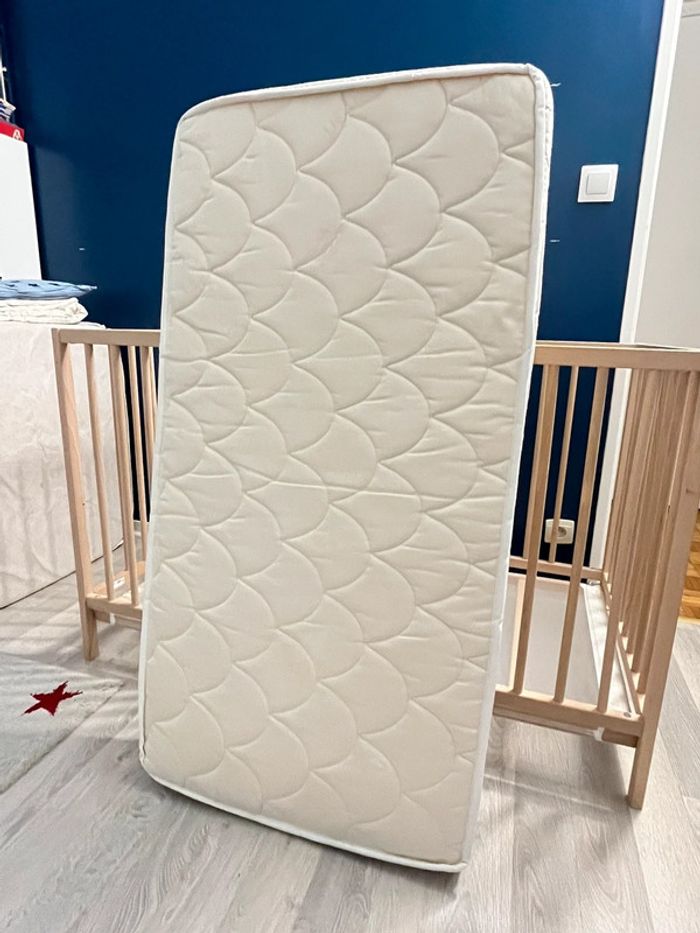 Lit Bébé IKEA et son matelas coton bio. Vertbaudet - photo numéro 10