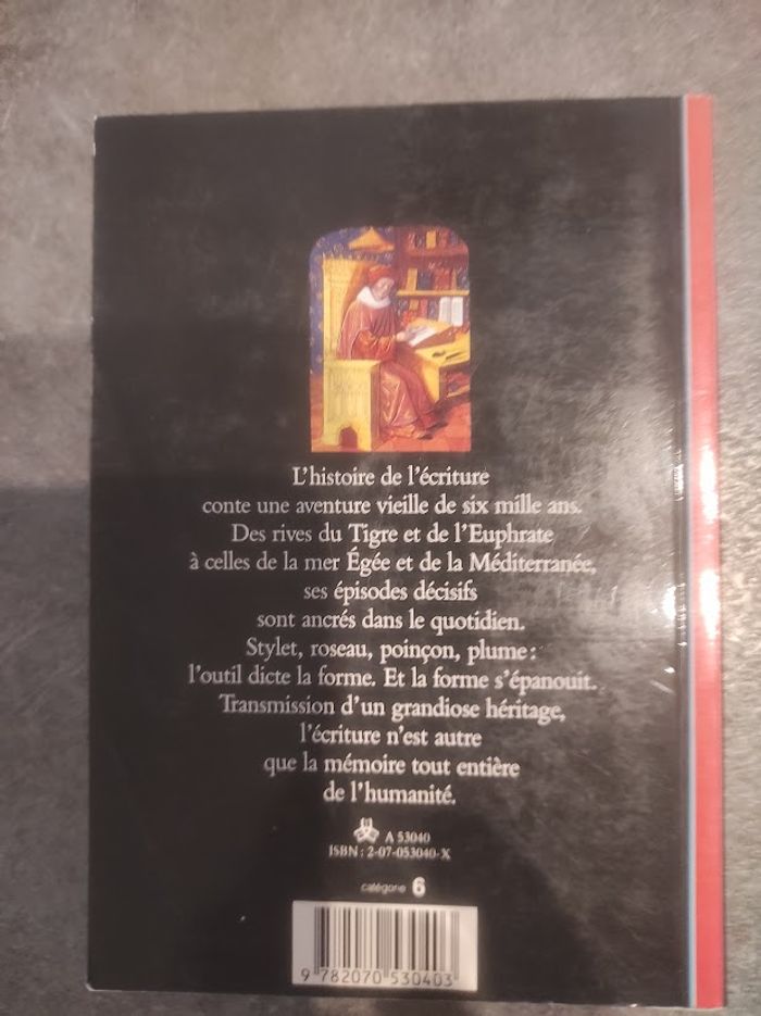 L'écriture mémoire des hommes Georges Jean - Gallimard Découvertes 1993 - photo numéro 3