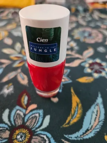 Vernis cien jungle rouge