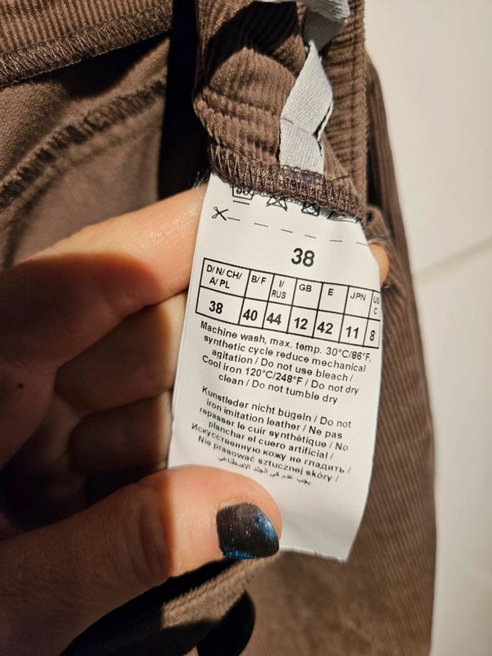 Pantalon Gerry Weber 38 marron - photo numéro 6