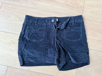 Short velours okaidi en 12ans