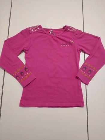 Tee shirt manche longue fille 6 ans