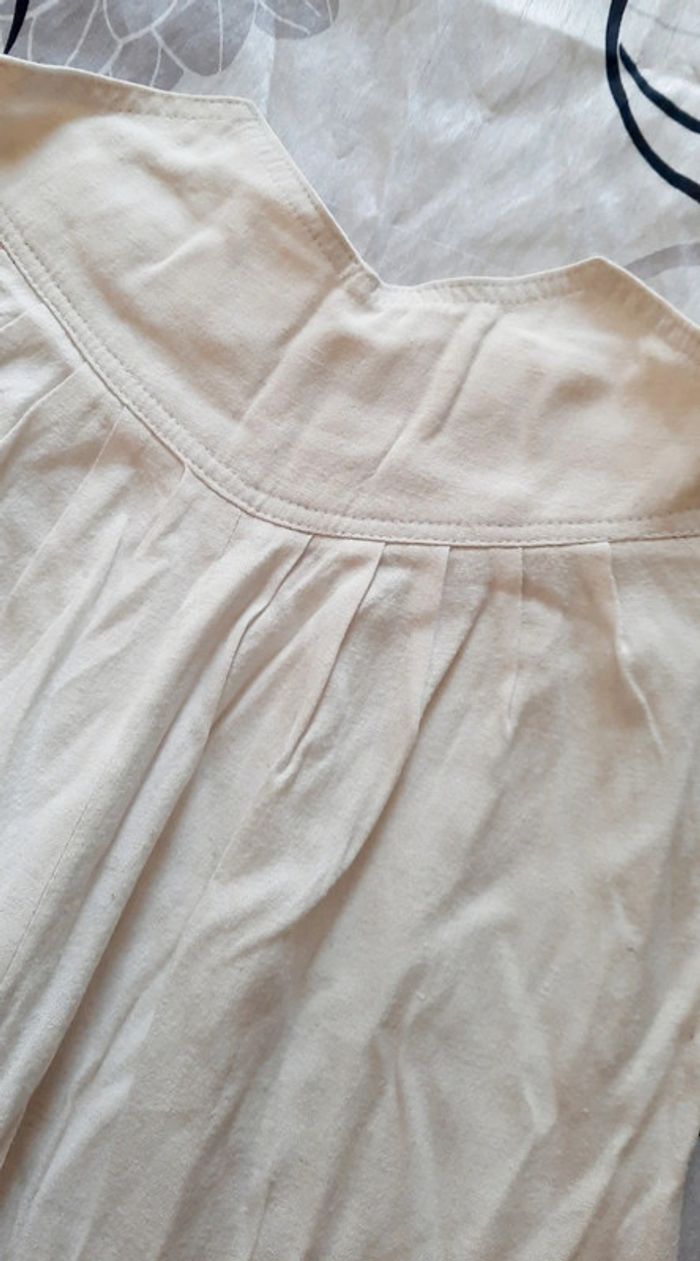 Pantalon blanc cassé vintage - photo numéro 5