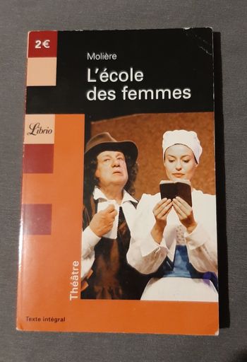 Livre "L'école des femmes" - Molière (Librio)