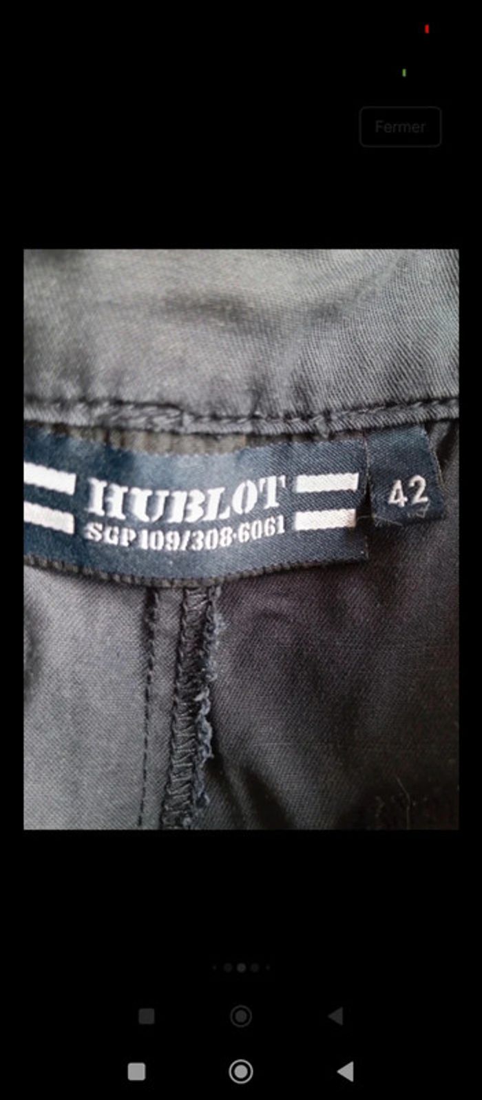 Lot 2 shorts Hublot - photo numéro 4