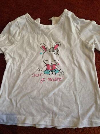 Tee-shirt bébé fille 