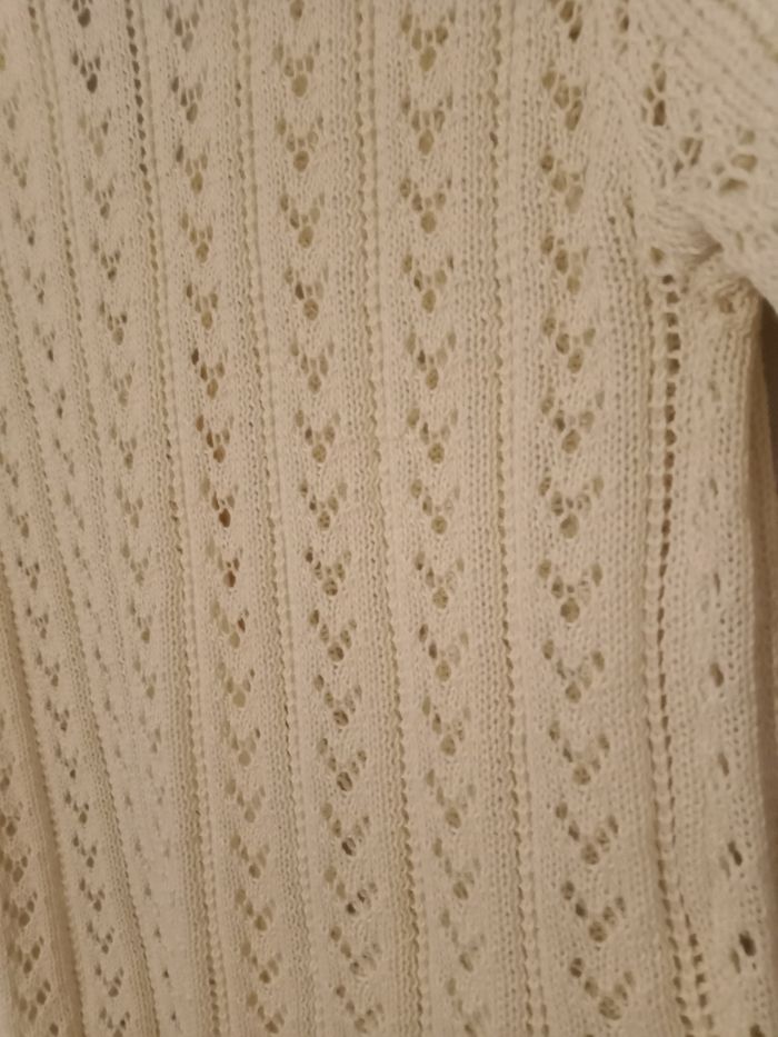 Gilet maille ajourée - photo numéro 4