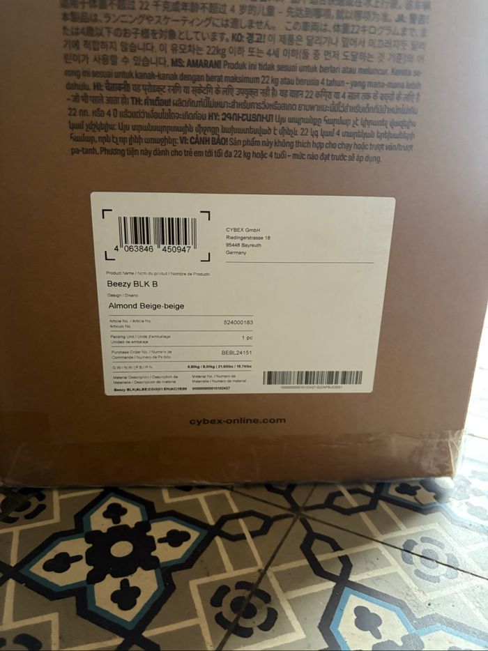 Cybex Beezy 3