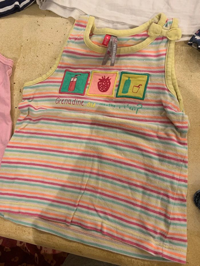 Lot ensemble vêtements bébé fille 6 mois été - photo numéro 4