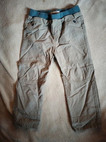 Pantalon obaibi à carreaux taille 18 mois