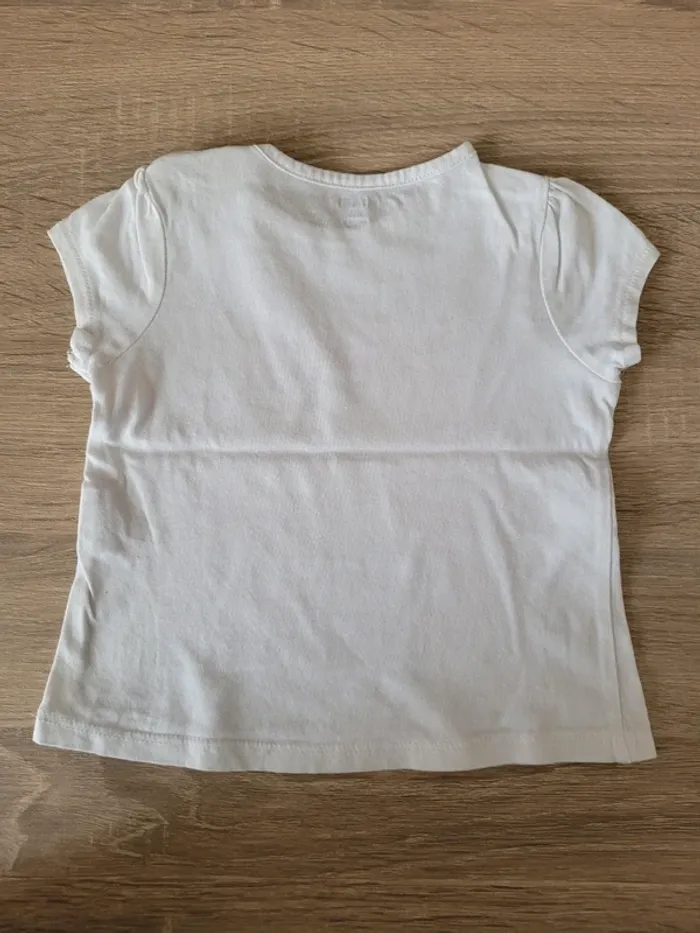 Lot de 3 tee-shirts fille en 9 mois - photo numéro 3
