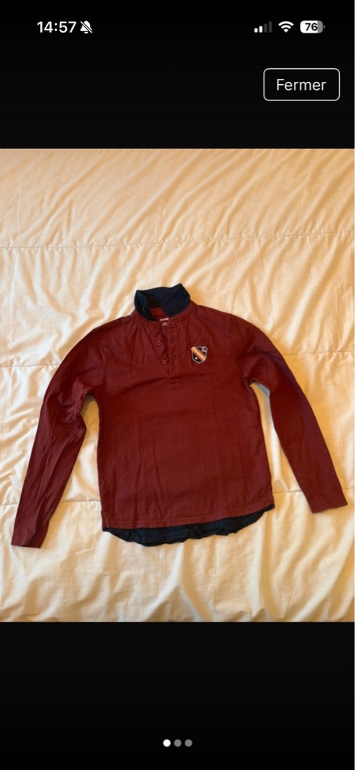 Polo manches longues