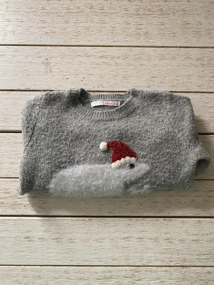 Pull hiver unisexe noël garçon ou fille 4/5ans - photo numéro 5