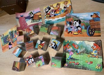 Cubes puzzles vintage