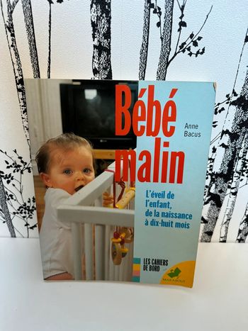Livre Bebe Malin. L'Eveil De L'Enfant, De La Naissance A Dix-Huit Mois