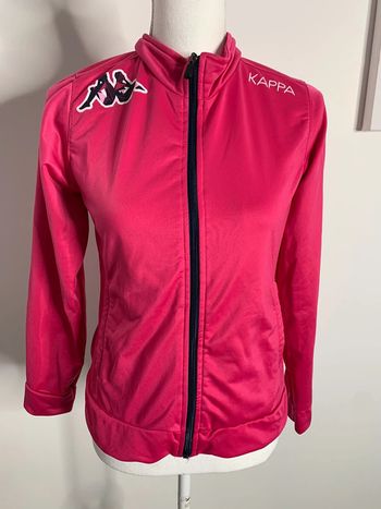 Sweatshirt zip rose Kappa T38