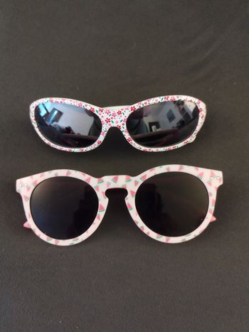 Lot 2 lunettes fille