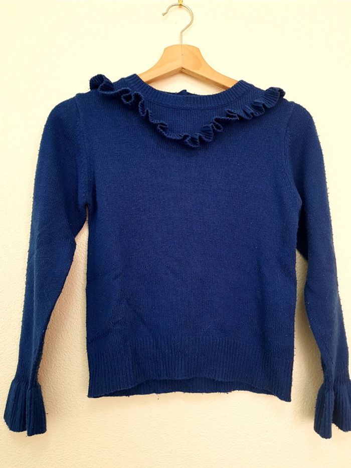 Pull bleu 11-12 ans