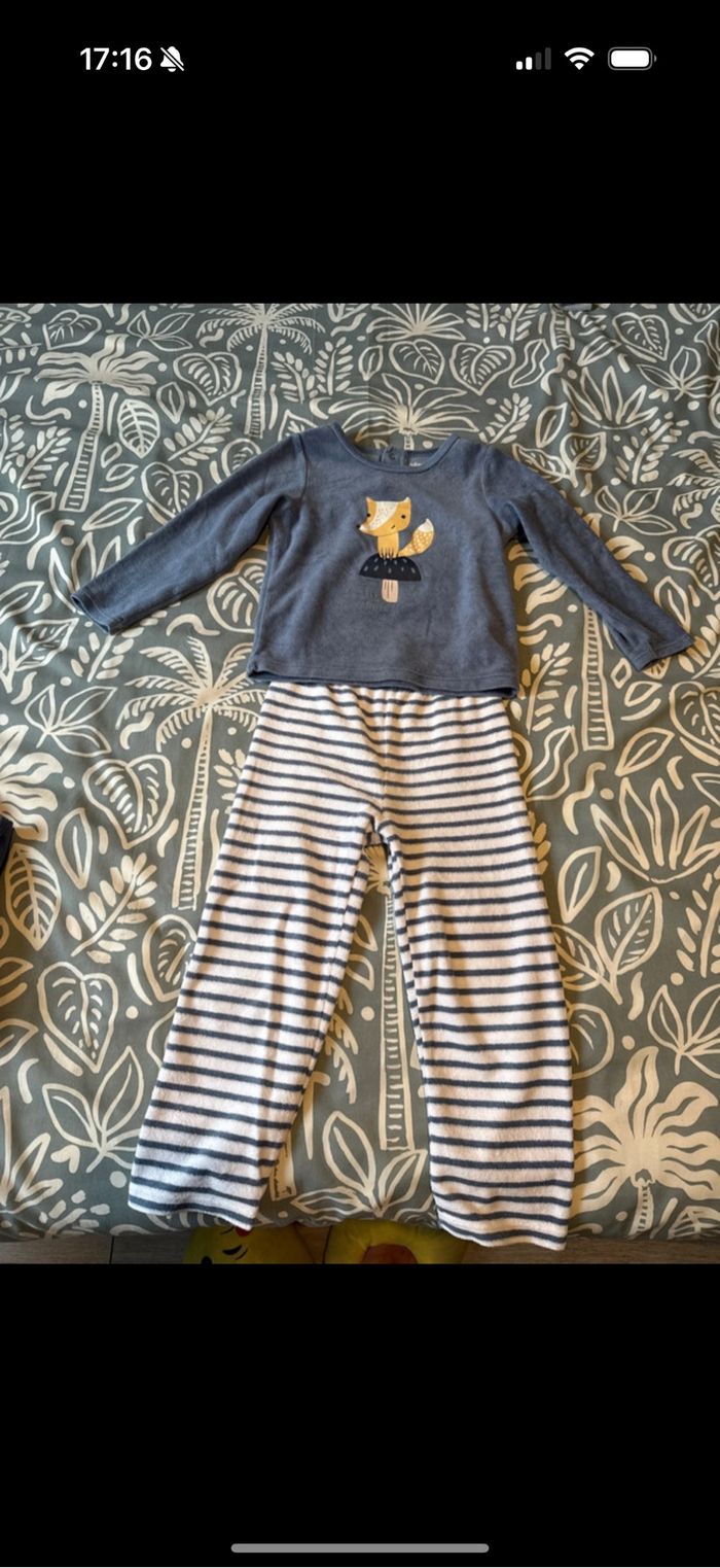 Pyjama garçon 2 pièces gemo 4 ans