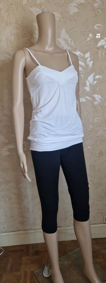 Debardeur blanc taille 1