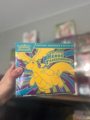 ETB coffret dresseur d’élite mega évolution 2.5 hero transcendant 