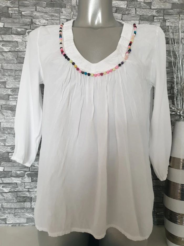 Tunique blanche Taille M
