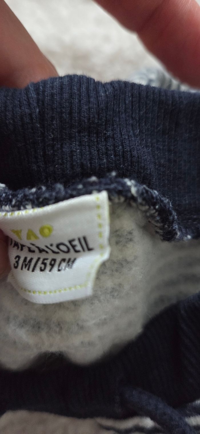 Lot 3 pantalons tao 3 mois - photo numéro 2