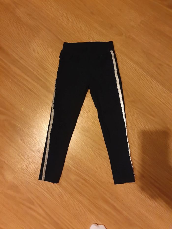 pantalon legging 6 ans marine